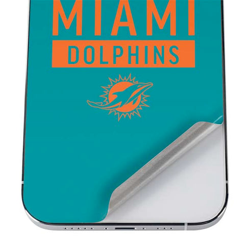 NFL Miami Dolphins Teal Performance Series iPhone 12 Pro Max Skin